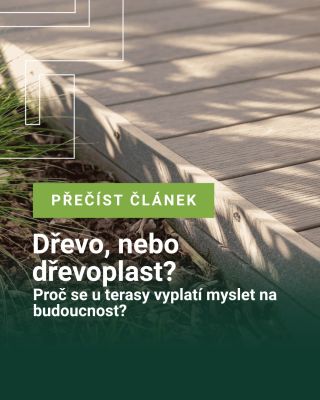 V jedné ruce voňavé dřevo, ve druhé prkno z WPC a říkáte si: „Tak co na tu zahradu vlastně dám?“ 🤔 Tohle je nejčastější...