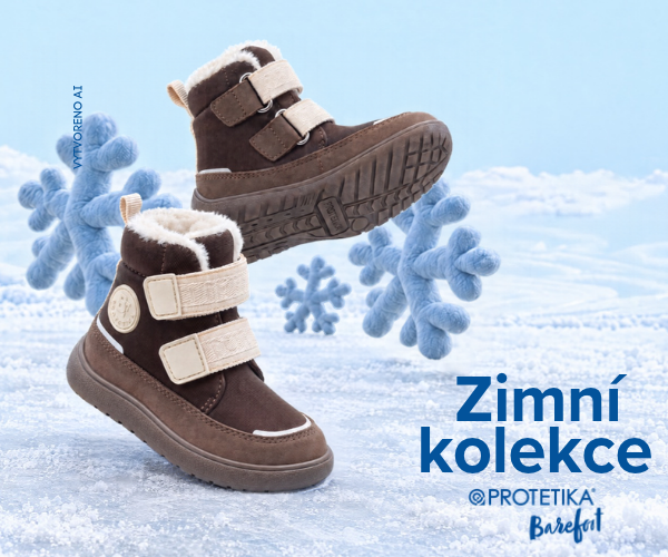 Chlapecké zimní barefoot boty DERIO brown
