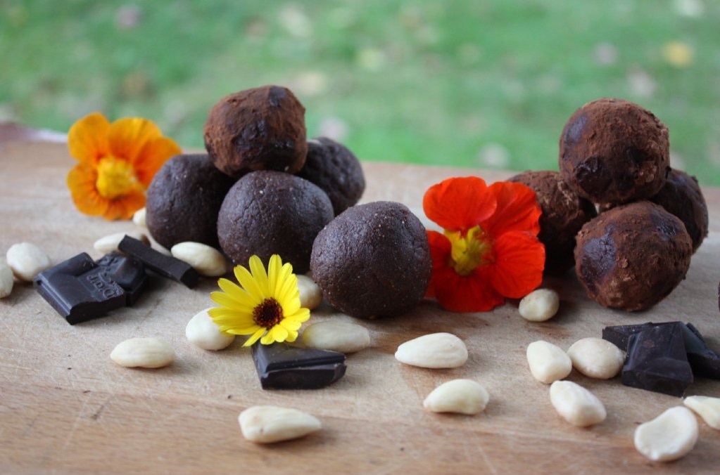Czekoladowe kulki energetyczne