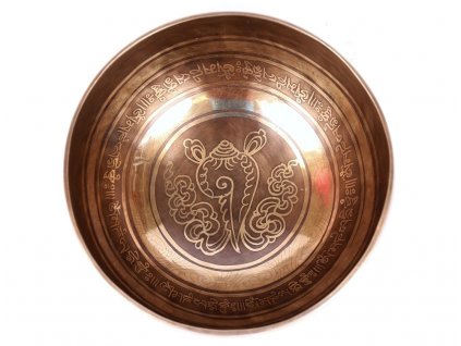 PL Tibetská mísa z Nepálu lastura 1030 g, tón C