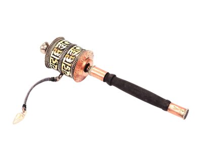 Młynek modlitewny z mantrą 20 cm