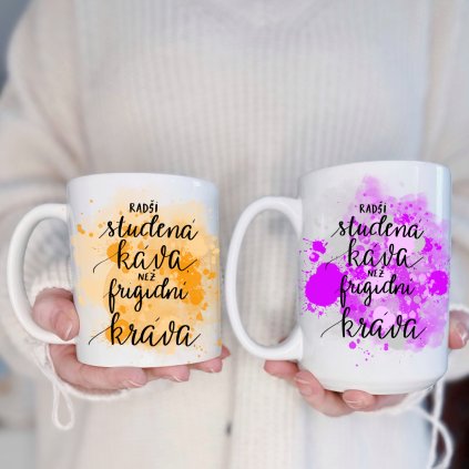 Radši studená káva, než frigidní kráva