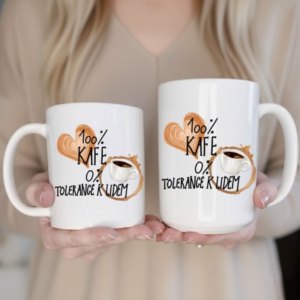 100% kafe 0% tolerance k lidem
