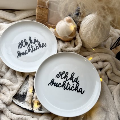 Talíř dezertní vlhká buchtička