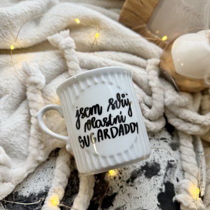 Retro hrnek Jsem svůj vlastní sugardaddy