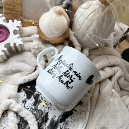 Hrnek 400ml Nejradši mám lidi, který držej hubu!