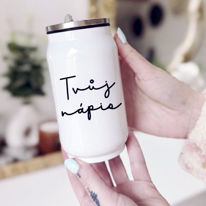 Termohrnek plechovka malá