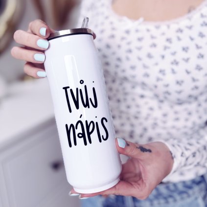 Termohrnek plechovka velká