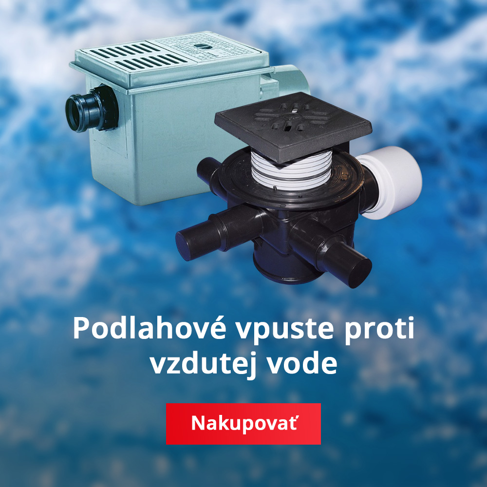 Podlahové vpuste prevencia zaplav