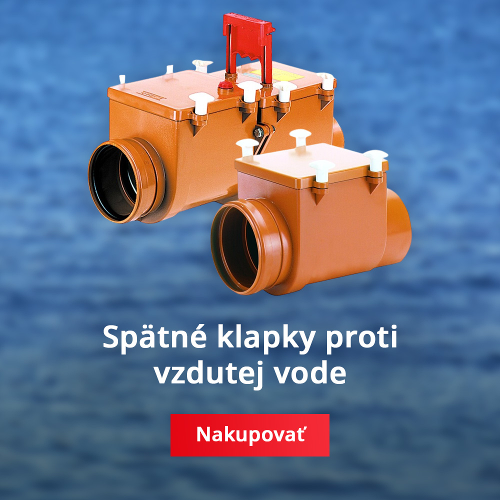 Spatne klapky proti vzdutej vode