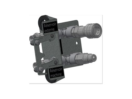 Konektor pre pripojenie externej palivovej nádrže (B230,B360)