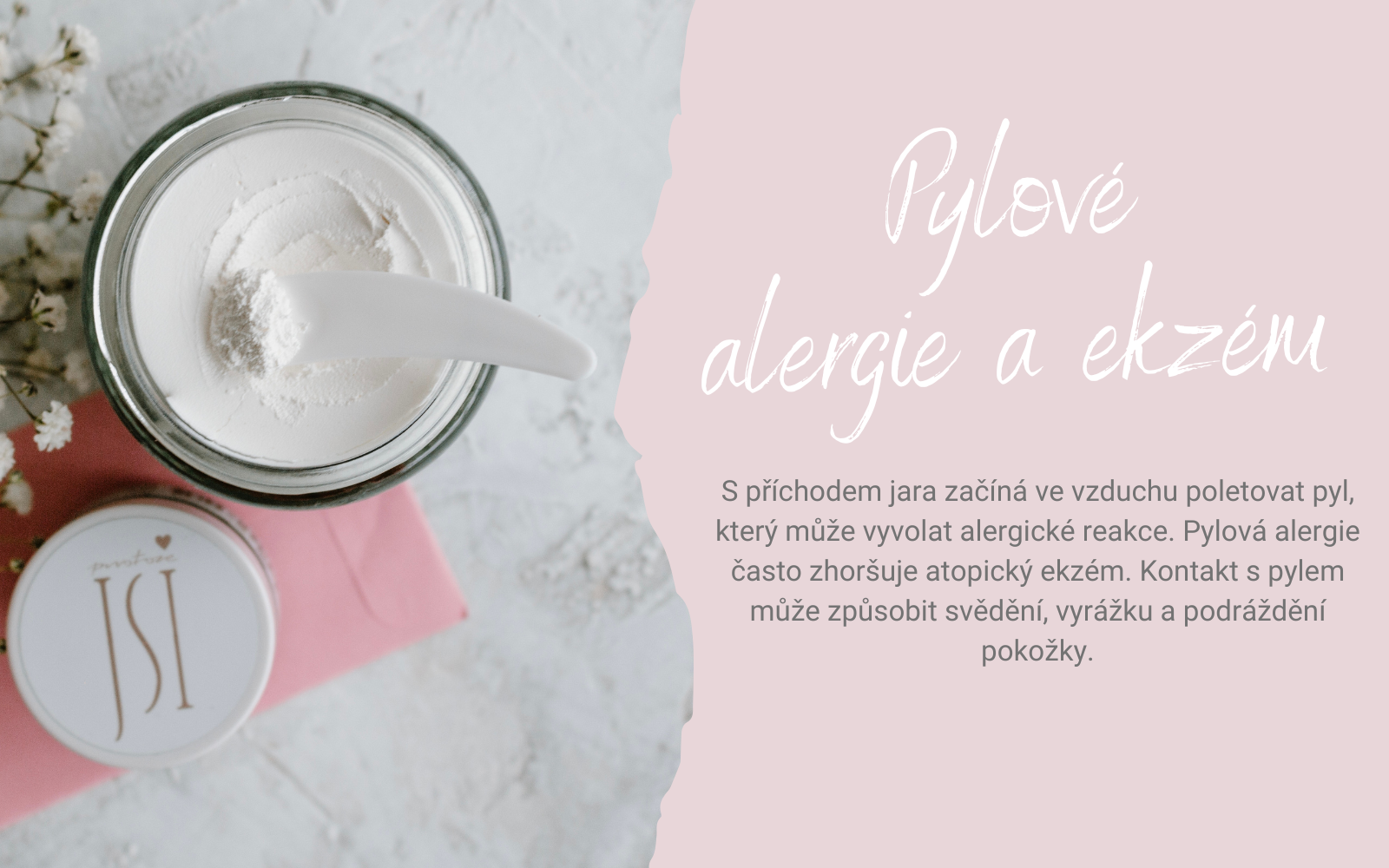 Pylové alergie a ekzém