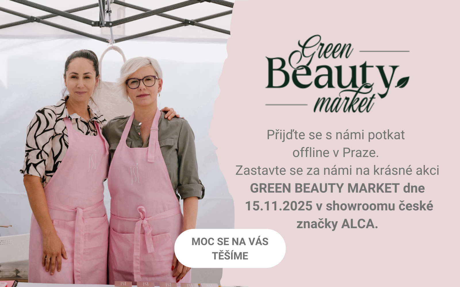 Přijďte zažít přírodní kosmetiku offline na Green Beauty Market!