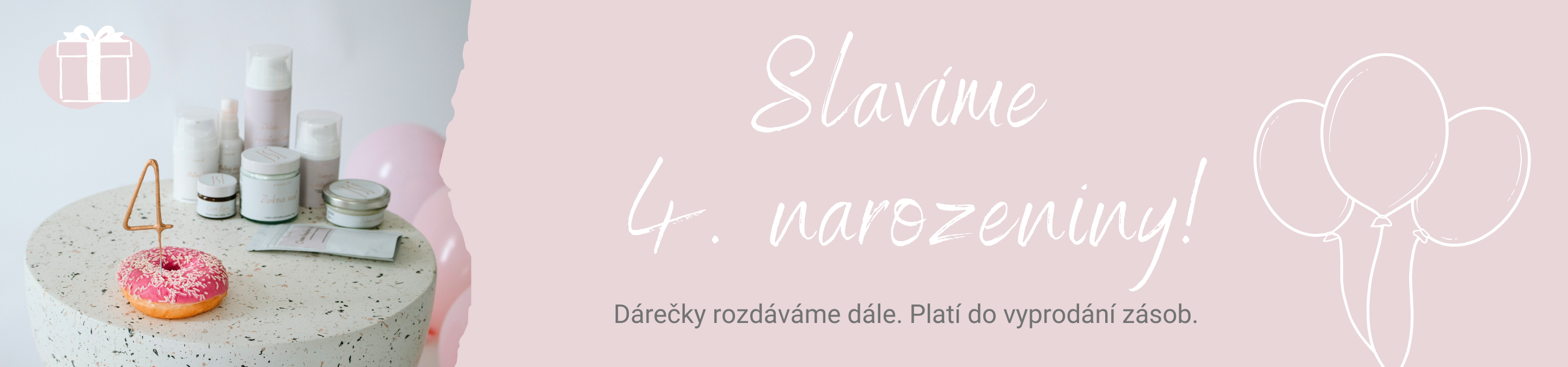 Dárečky rozdáváme dál! Do vyprodání zásob.