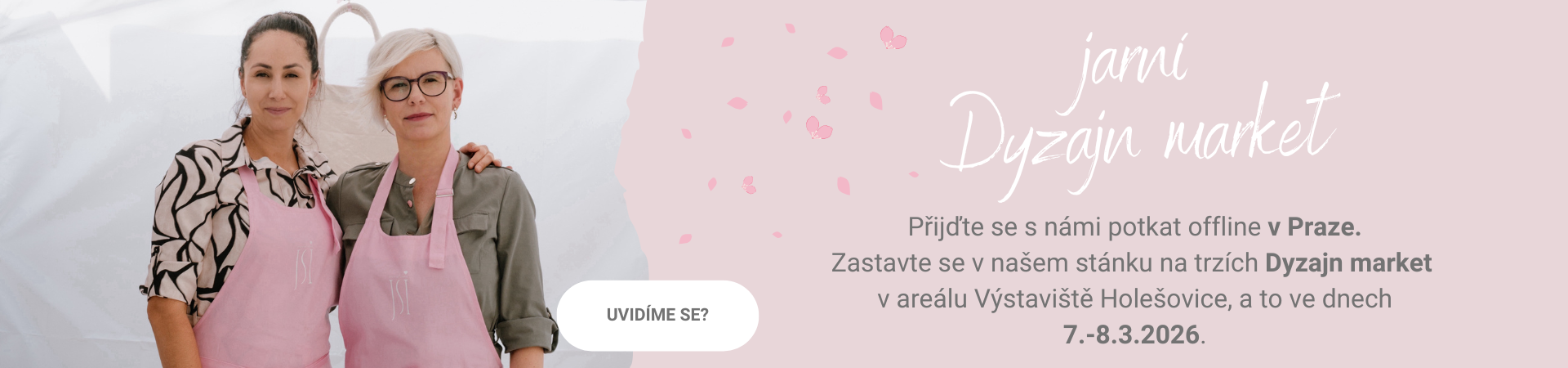 Povzánka na Dyzajn market - jaro v Holešovivích.