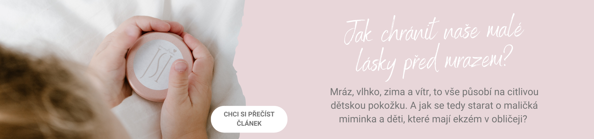 Jak chránit naše malé lásky před mrazem - blogový článek.