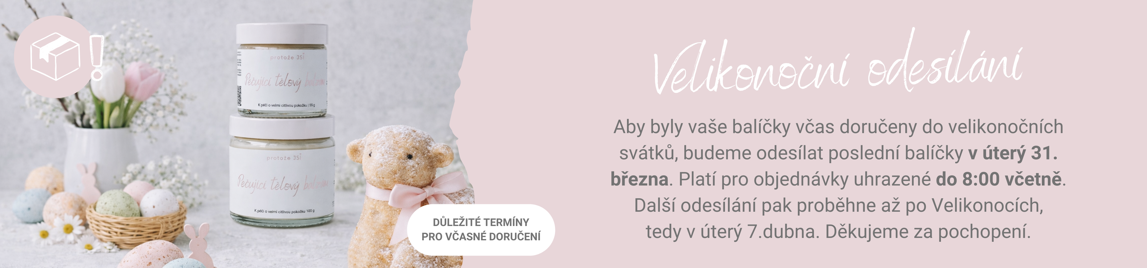 Velikonoční odesílání