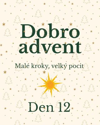 Den 12 🎄! Dvanáctého dvanáctý. Dvanáct dní Dobroadventu za námi. A taky už jen dvanáct dní do Vánoc 🎄Jak jste na tom?...