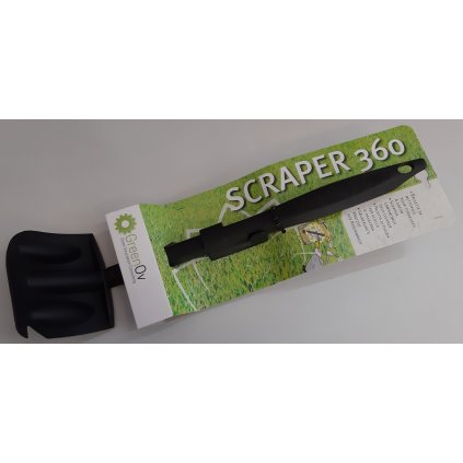 Čistící škrabka na sekačky