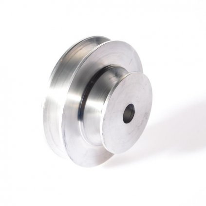 Dvojřemenice pojezdu a pohonu vřetene