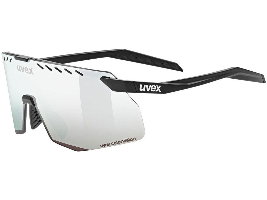 UVEX Sluneční brýle PACE STAGE CV black matt/mirror silver - černé