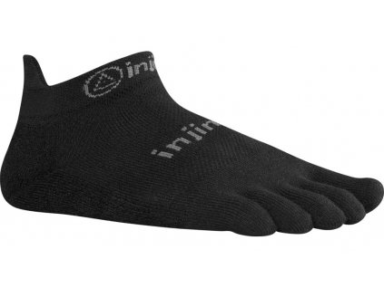 opplanet injinji run 2 0 lightweight no show sock mens black x large main