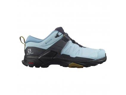 salomon x ultra 4 gtx w crystal blue black cumin l41452900 w1600 h1600