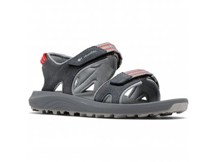 columbia trailstorm hiker 2 strap sandals women graphite red hibiscus 1