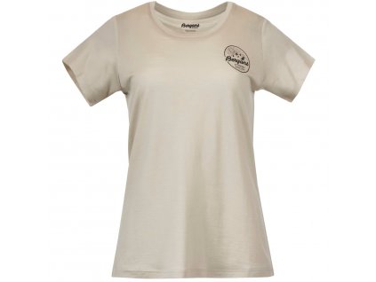 bergans graphic wool womens tee chalk sand solid charcoal 1 1445434