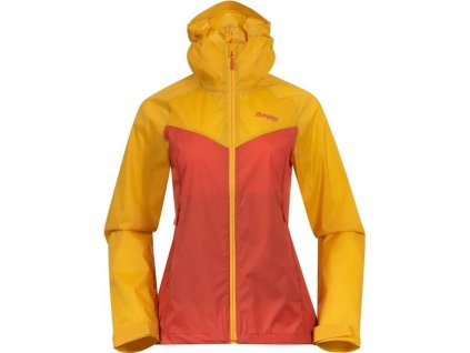 Bergans Women s Microlight Jacket Brick Light Golden Yellow