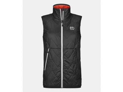 61151 90201 SWISSWOOL PIZ VIAL VEST W black raven B 01