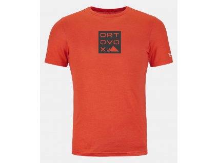 83072 21401 185 MERINO SQUARE TS M hot orange B 01