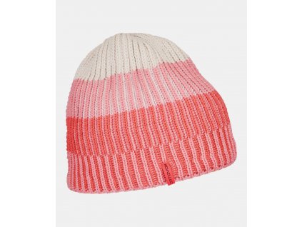 67040 32201 DEEP KNIT BEANIE coral B 01