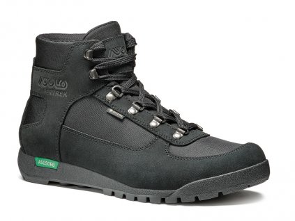 ASOLO Pánské volnočasové boty SUPERTREK GTX - black/ black - černé