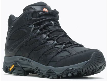 MERRELL Pánské zimní trekové boty MOAB 3 THERMO MID WP black - černé