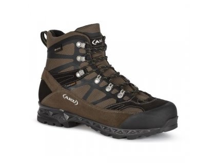 BAZAR - AKU Pánské trekové boty TREKKER PRO GTX brown/black - hnědé