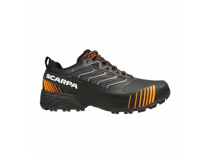 SCARPA Pánské běžecké boty RIBELLE RUN XT GTX anthracite/tonic - černé