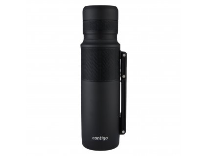 2095795 Contigo Thermalbottle 40oz MatteBlack Front