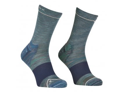 ORTOVOX Pánské ponožky ALPINE MID SOCKS deep ocean - modré