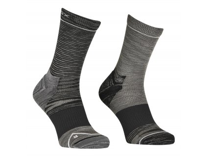 ORTOVOX Pánské ponožky ALPINE MID SOCKS black raven - černé