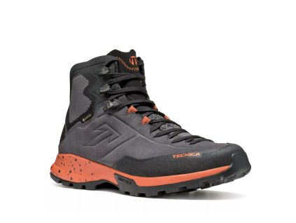 TECNICA Pánské trekové boty FORGE HIKE MID GTX MS dark grey/icon orange - šedé