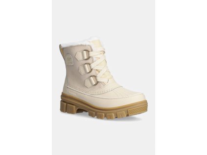 SOREL Dámské zimní boty TORINO V WP honey white/sea salt - béžové