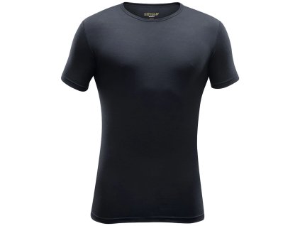 34abcdae panske triko devold breeze man t shirt short sleeve cerna black