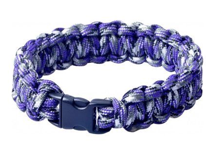 MUNKEES Náramek PARACORD - fialový