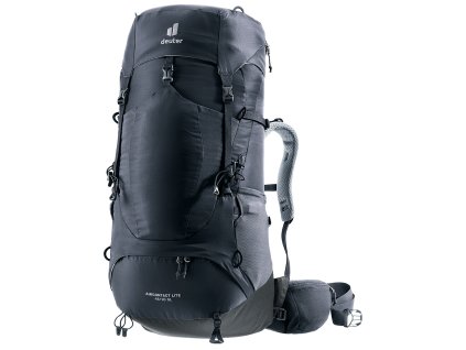 DEUTER Dámský turistický batoh AIRCONTACT LITE 45 + 10 SL black-graphite - černý