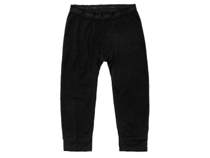 DEVOLD Pánské kalhoty DUO ACTIVE MERINO 205 3/4 LONGS black - černé