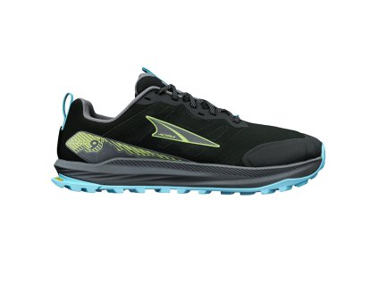 ALTRA Pánské běžecké boty LONE PEAK 9+ black/lime - černé