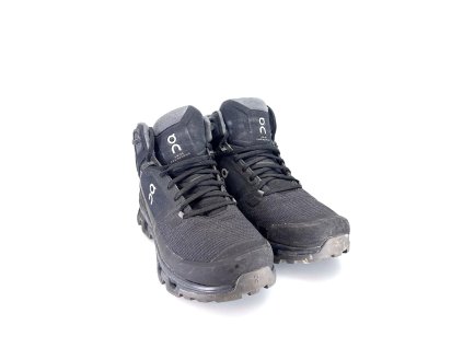 BAZAR - ON Pánské trekové boty CLOUDROCK 2 WATERPROOF black/eclipse - černé