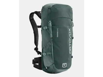 0e8a6f2f turisticky batoh ortovox traverse 28 s zelena glacier gray 2