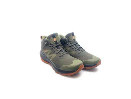 BAZAR - SALOMON Pánské turistické boty ELIXIR ACTIVE MID GTX peat/black/caramel - zelené